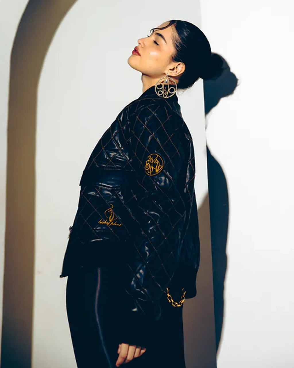 Baby-Phat-Bomber-Quilted-Jacket