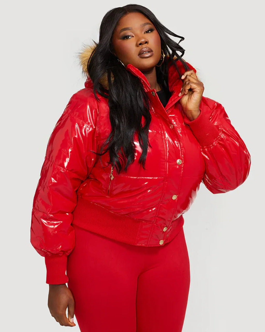 Baby-Phat-Red-Puffer-Jacket