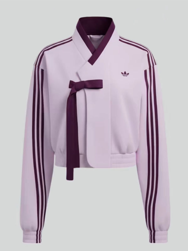 Babymonster-x-Adidas-Hanbok-Jacket-Purple
