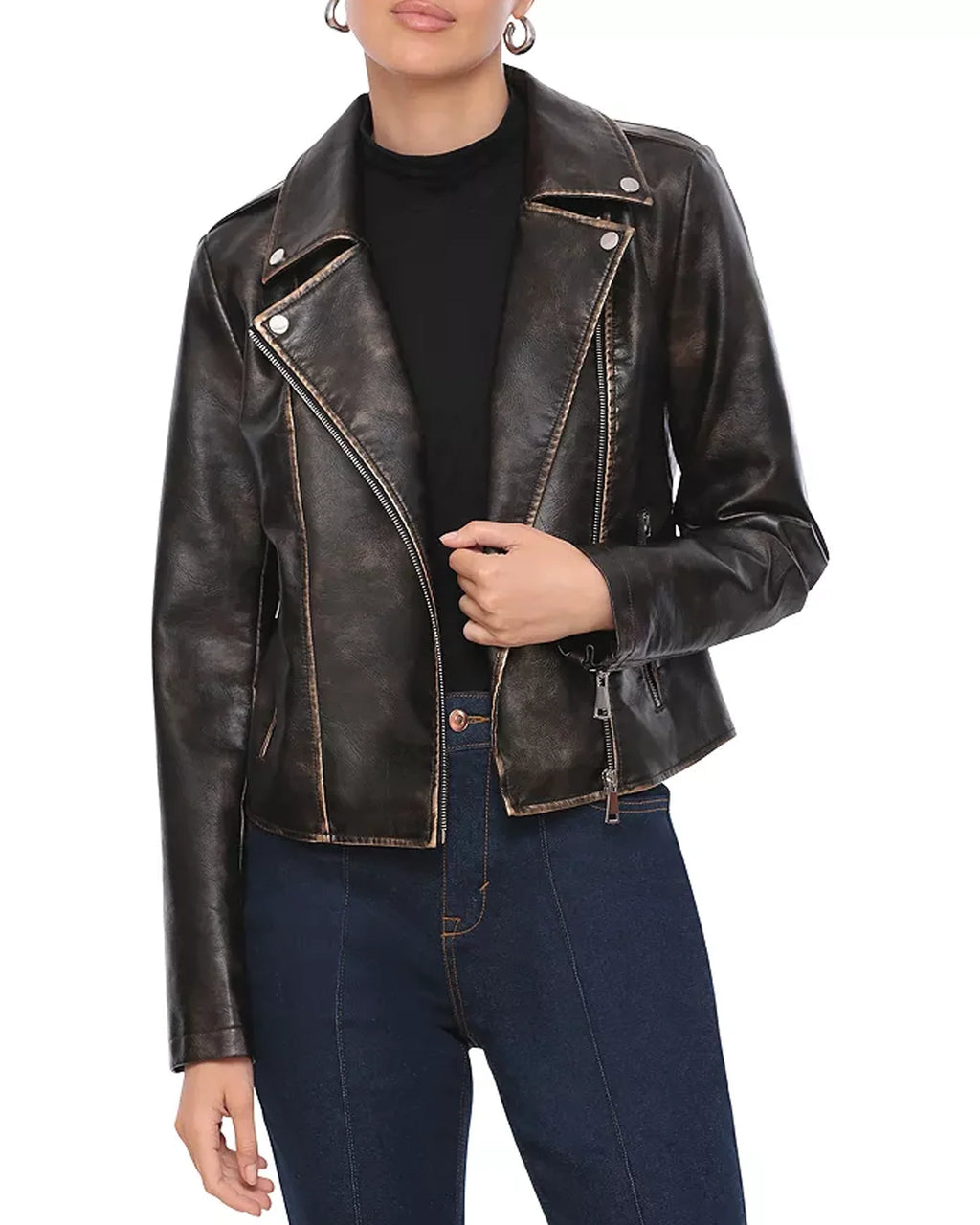 Bagatelle Leather Jacket Black