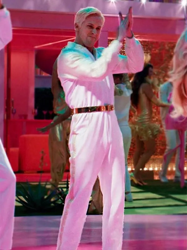 Barbie Ken White Jumpsuit