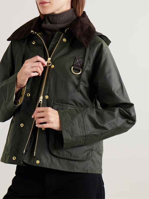 Barbour-reighton-waxed-cotton-hooded-corduroy-trimmed-jacket
