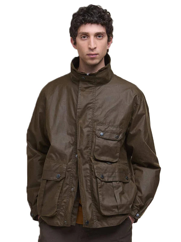 Barbour Century Wax Jacket Brown