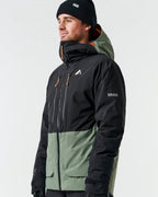 Black-And-Green-Orage-Ski-Jacket