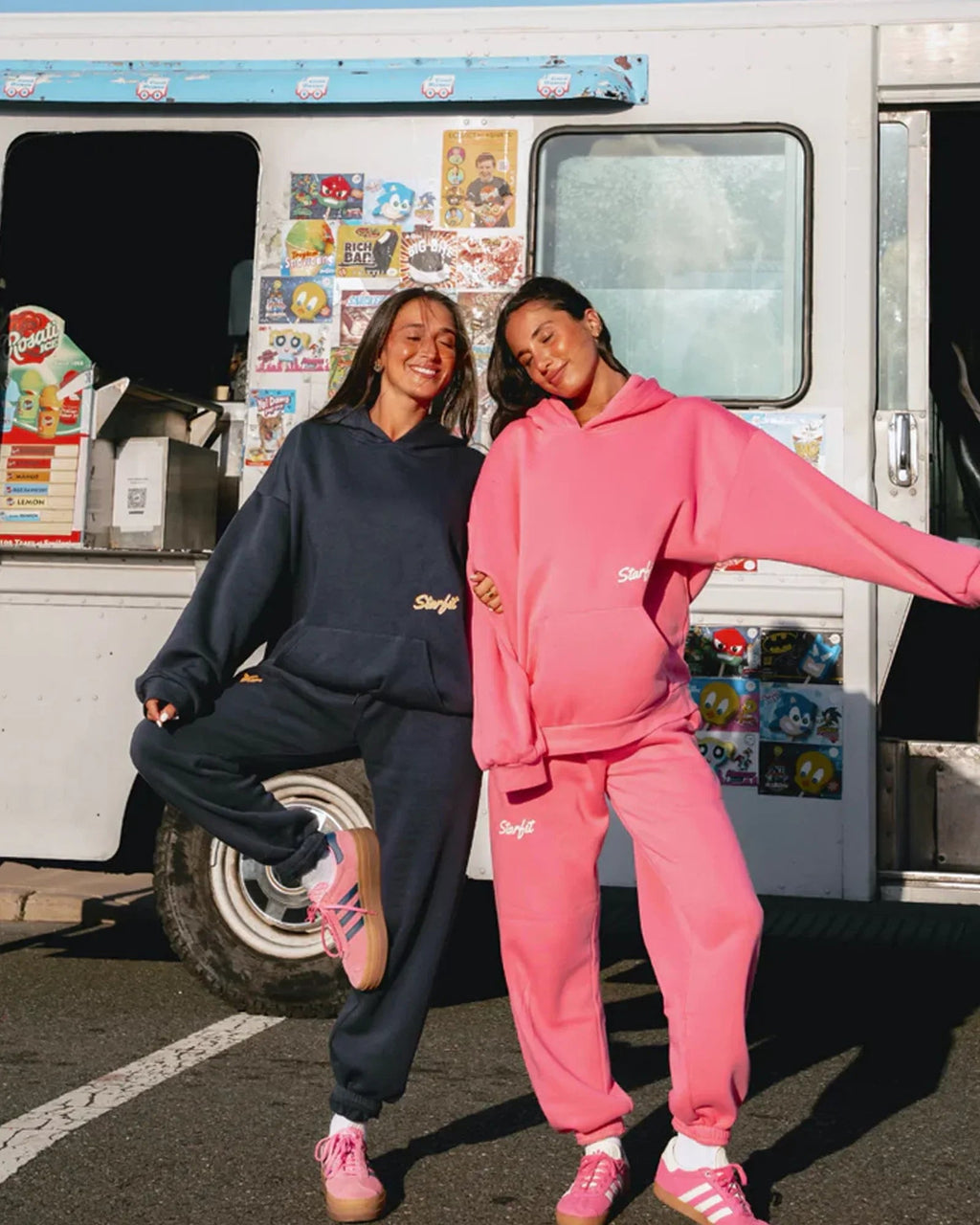 Black-And-Pink-Starfit-Hoodie