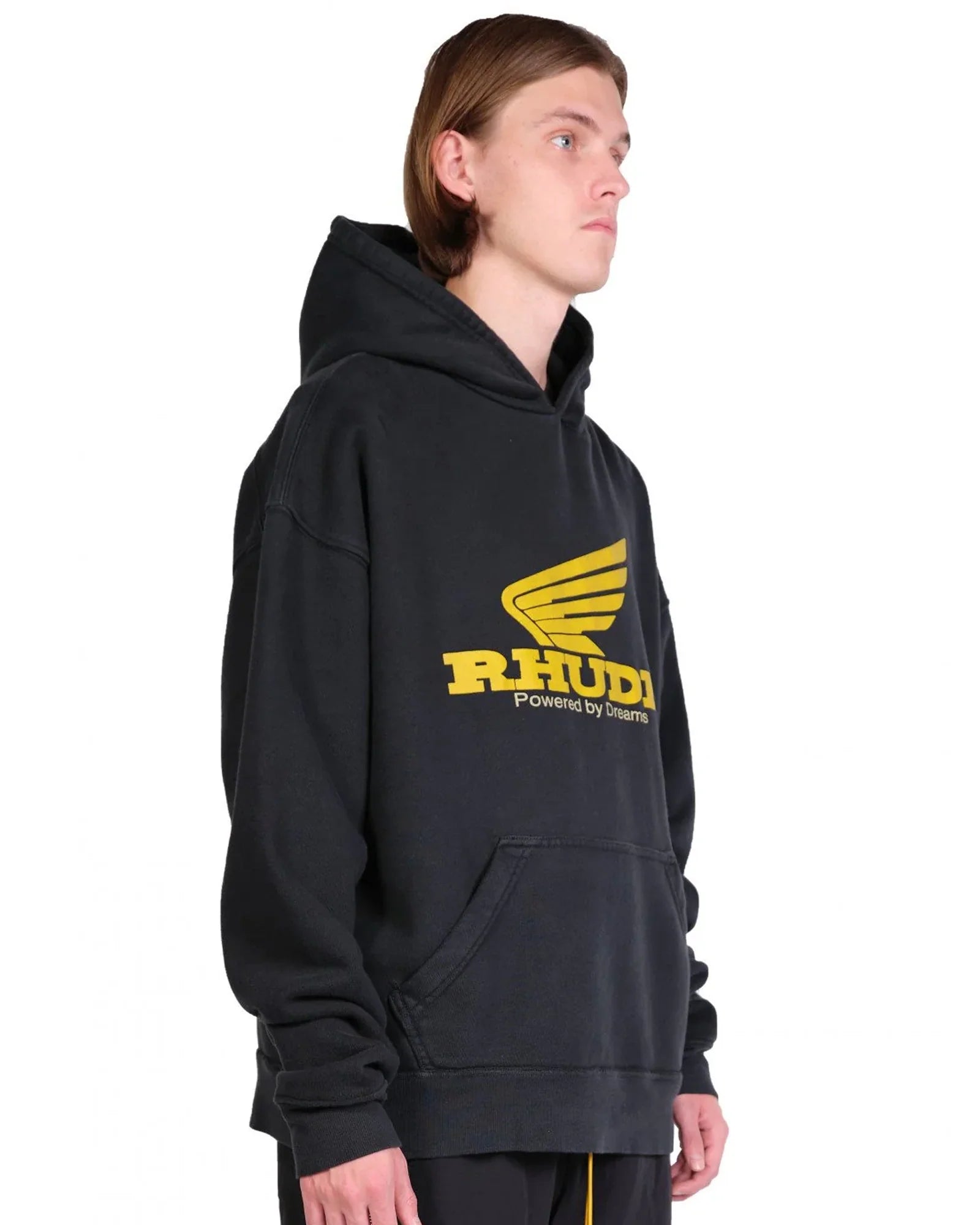 Black-And-Yellow-Rhude-Pullover-Hoodie