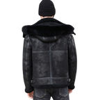 Black-Leather-Shearling-Jacket-For-Men-RAF-Aviator-Sale