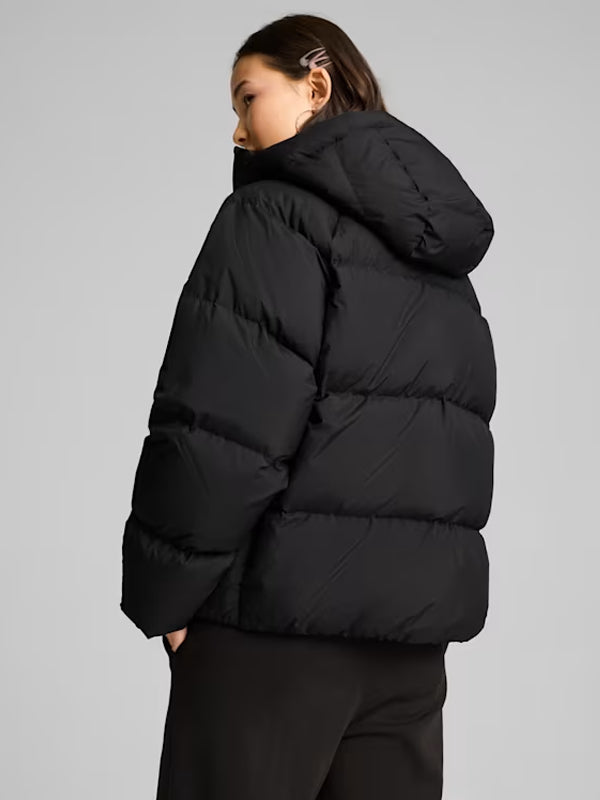 Black-Puma-Puffer-Jacket-Back