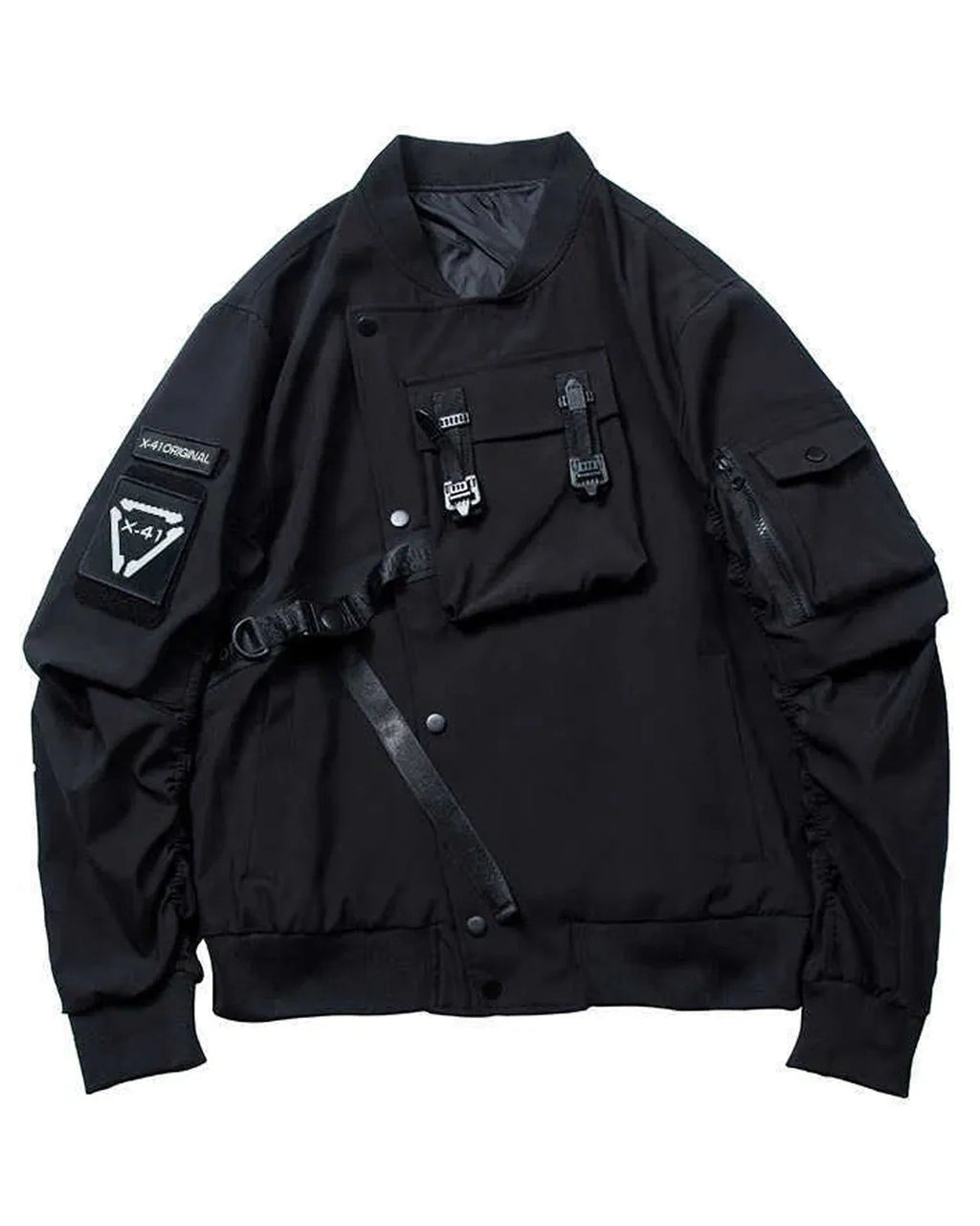 Black-Techwear-Bomber-Jacket