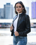 Black Leather Jacket Women