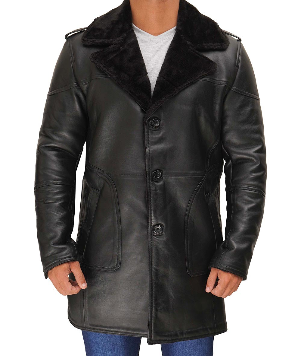 Leather Blazer Men Zing Apparel