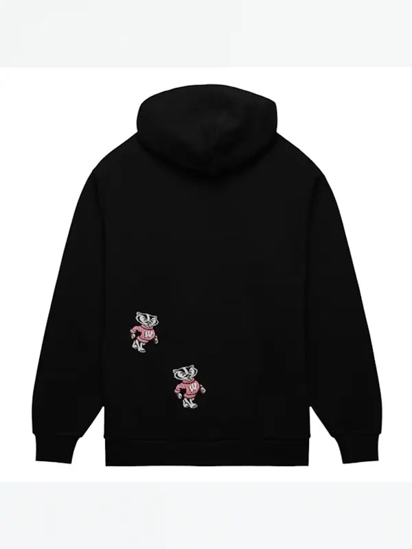 Black Wisconsin Badgers Hoodie