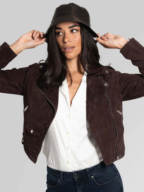 Bod-And-Christensen-Suede-Leather-Biker-Jacket