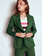 Boden-Marylebone-Ponte-Blazer-Green