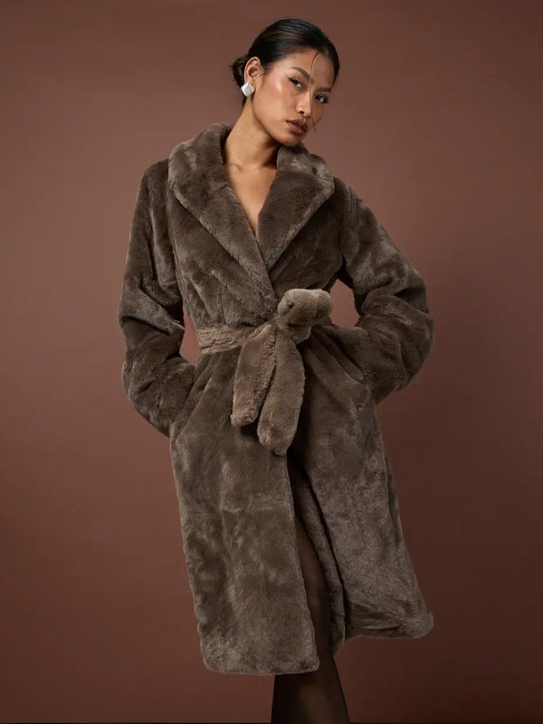 Boohoo-Belted-Faux-Fur-Maxi-Coat