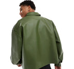 Boxy Leather Jacket