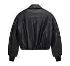 Boxy Leather Jacket