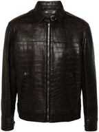 Brioni-Mens-Black-Embossed-Leather-Jacket