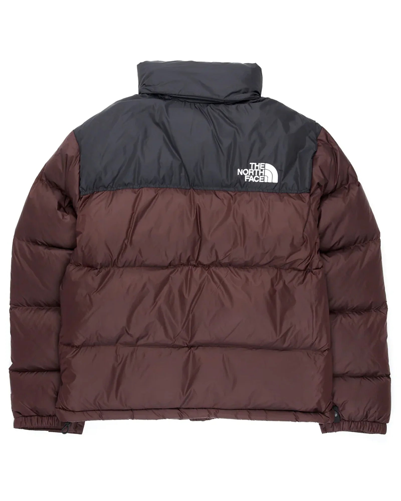 Brown-And-Black-North-Face-Puffer-Jacket