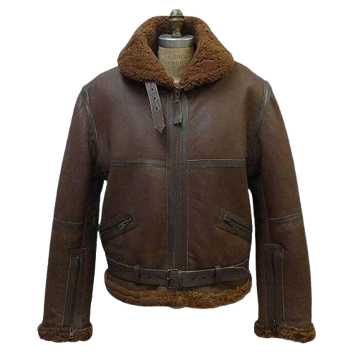 Brown-Shearling-Jacket-For-Men-Special-Edition