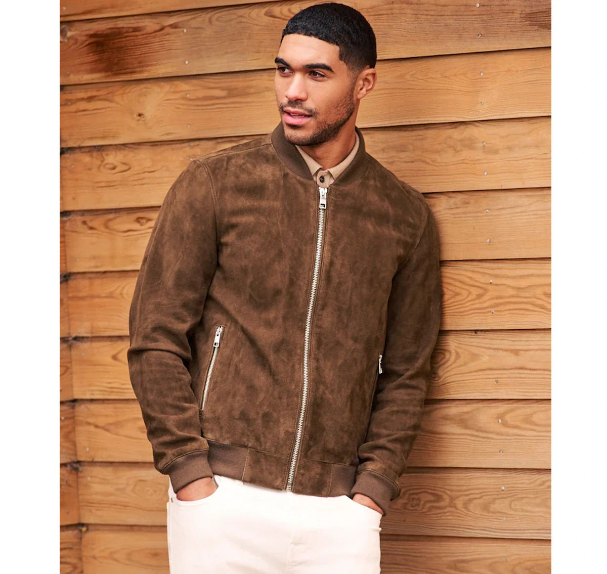 Brown_Suede_Bomber_Jacket_For_Sale