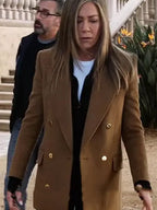 Brown wool coat Alex Levy style S02
