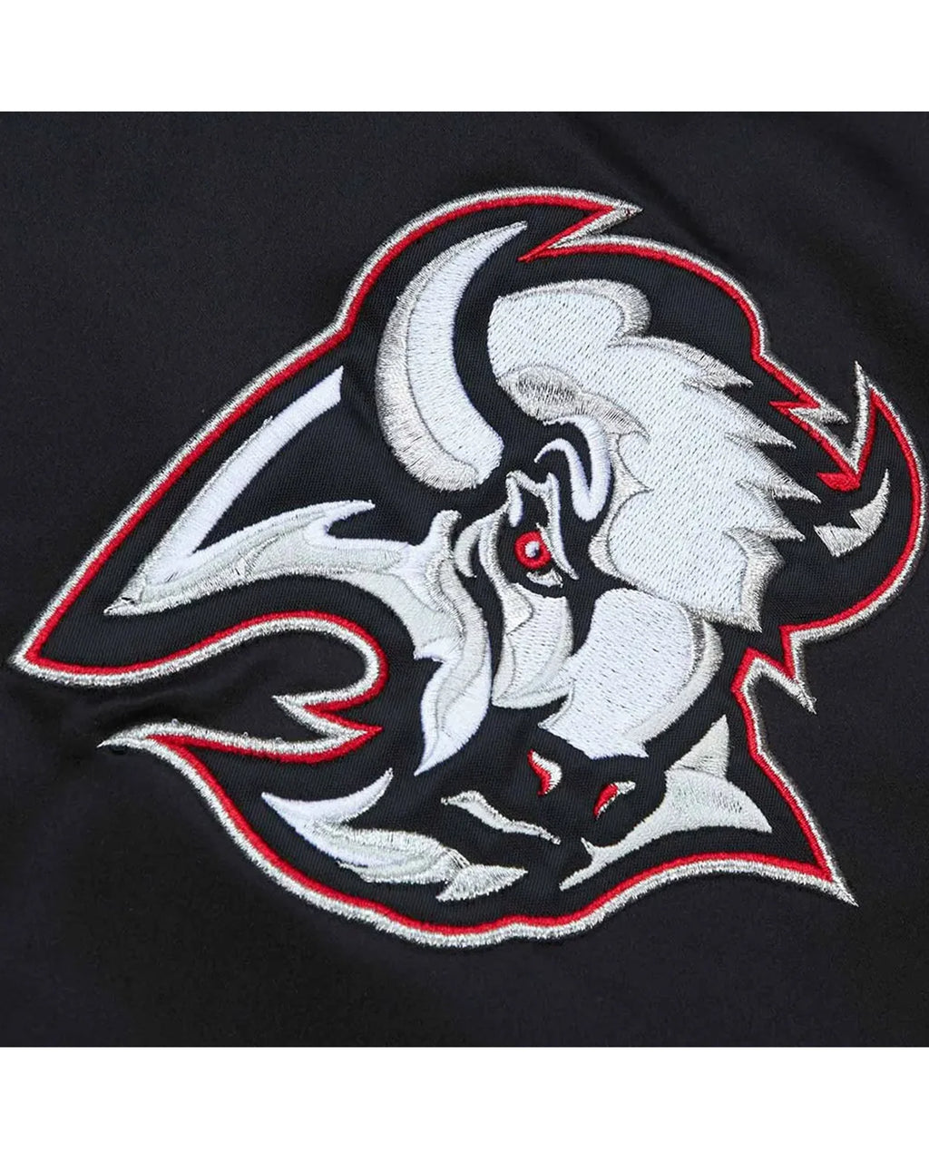 Buffalo Sabres Black Satin Jacket