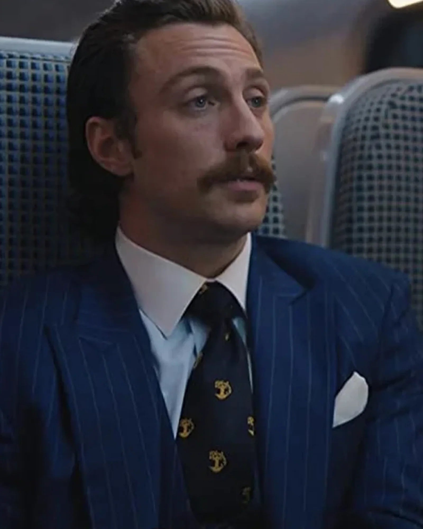 Bullet-Train-Tangerine-Blue-Suit