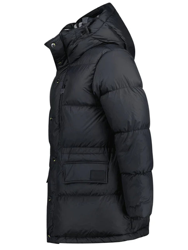 Burberry-Haworth-Mid-Length-Down-Black-Puffer-Jacket