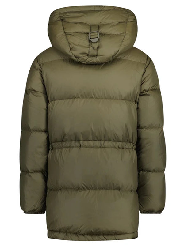 Burberry-Haworth-Mid-Length-Down-Khaki-Green-Puffer-Jacket-Back