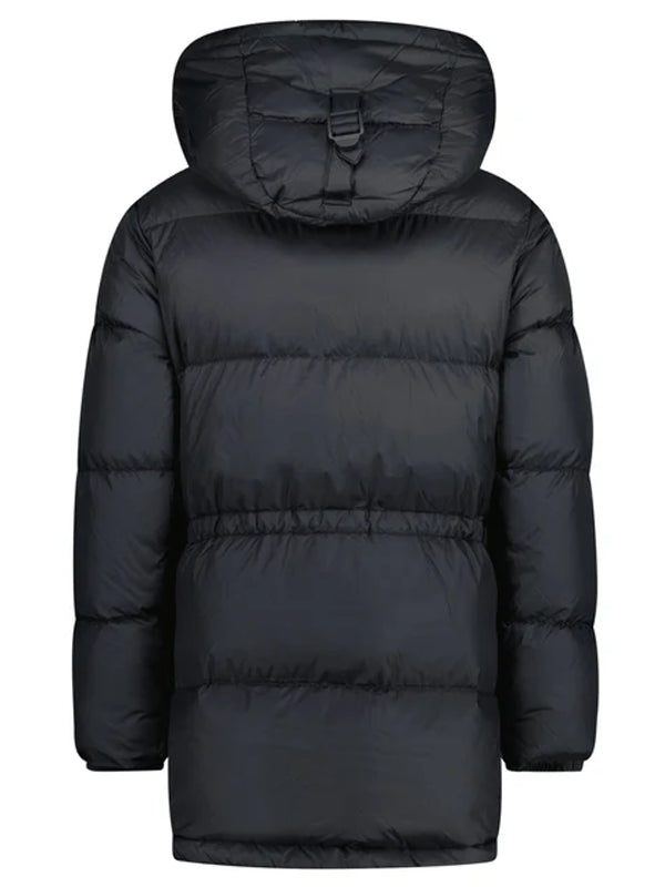 Burberry-Haworth-Mid-Length-Down-Puffer-Black-Jacket-Back