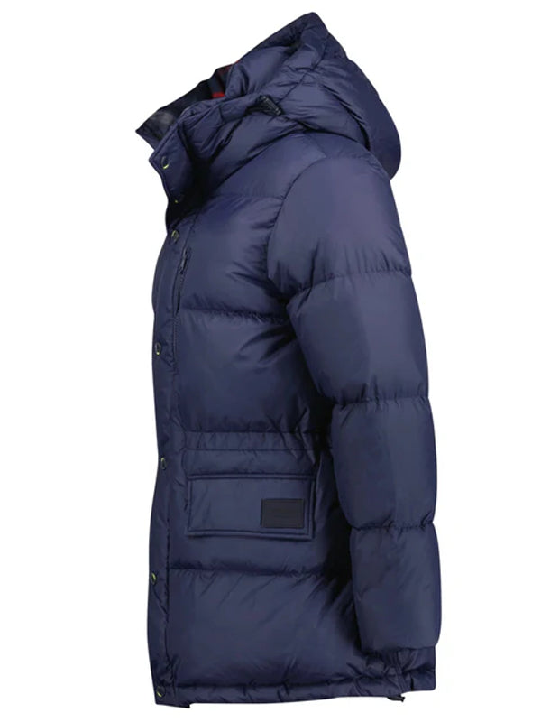Burberry-Haworth-Mid-Length-Down-Puffer-Navy-Jacket