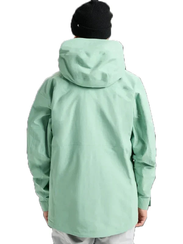 Burton Snowboard Jacket Green Back
