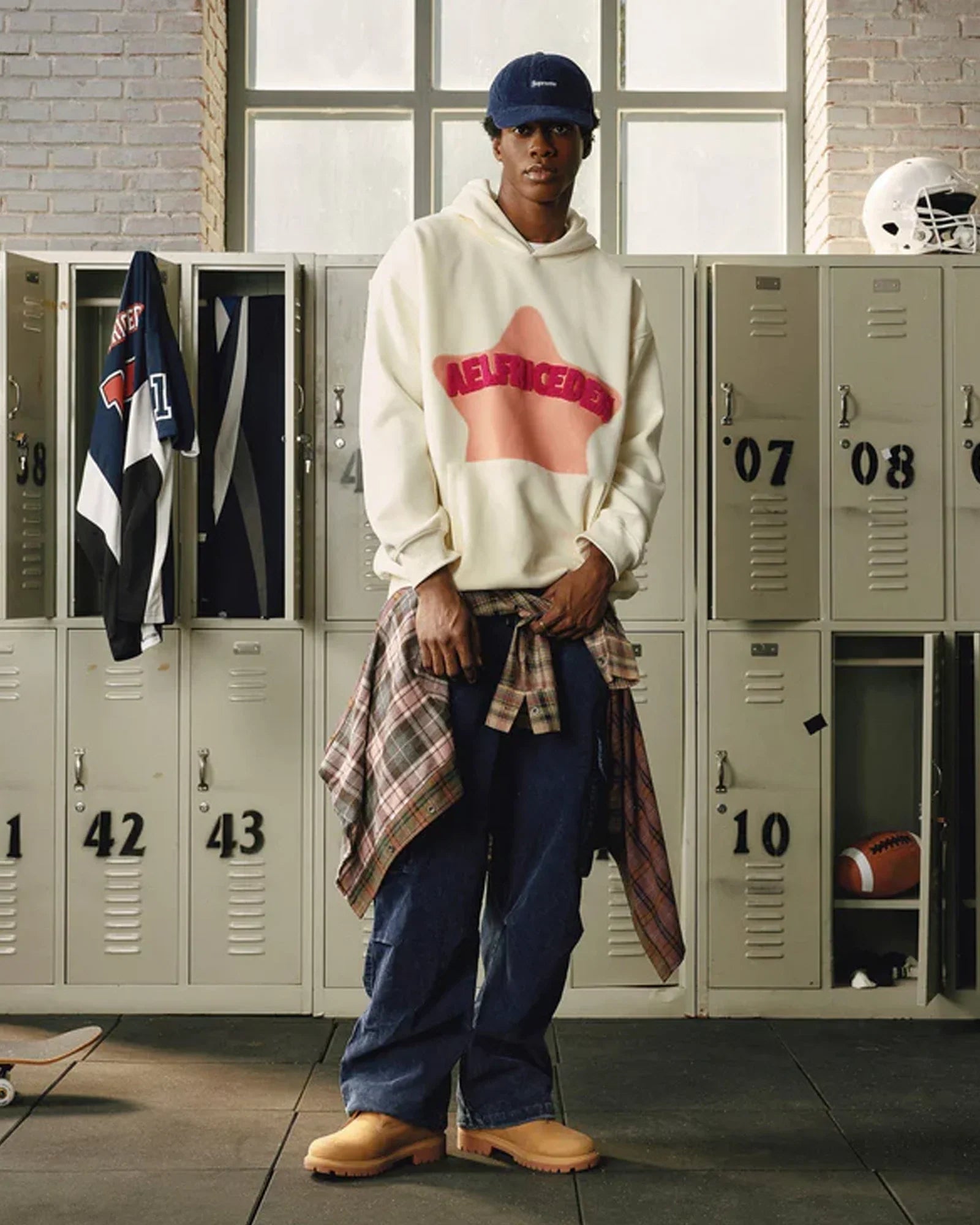 Buy-Aelfric-Eden-Hoodie-White-With-Pink-Star-For-Men-And-Women