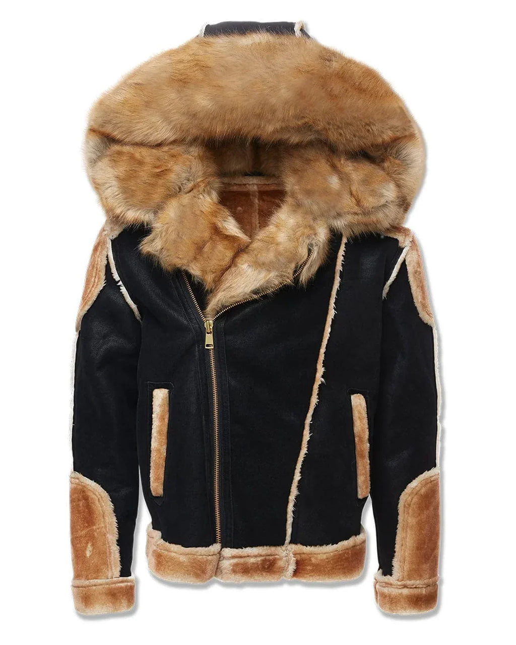 Buy_El_Jefe_Shearling_Moto_Jacket