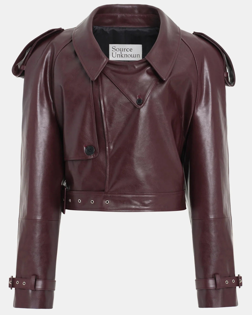 Source Unknown Leather Jacket