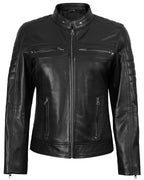 Cafe-Racer-Slim-Black-Real-Leather-Jacket