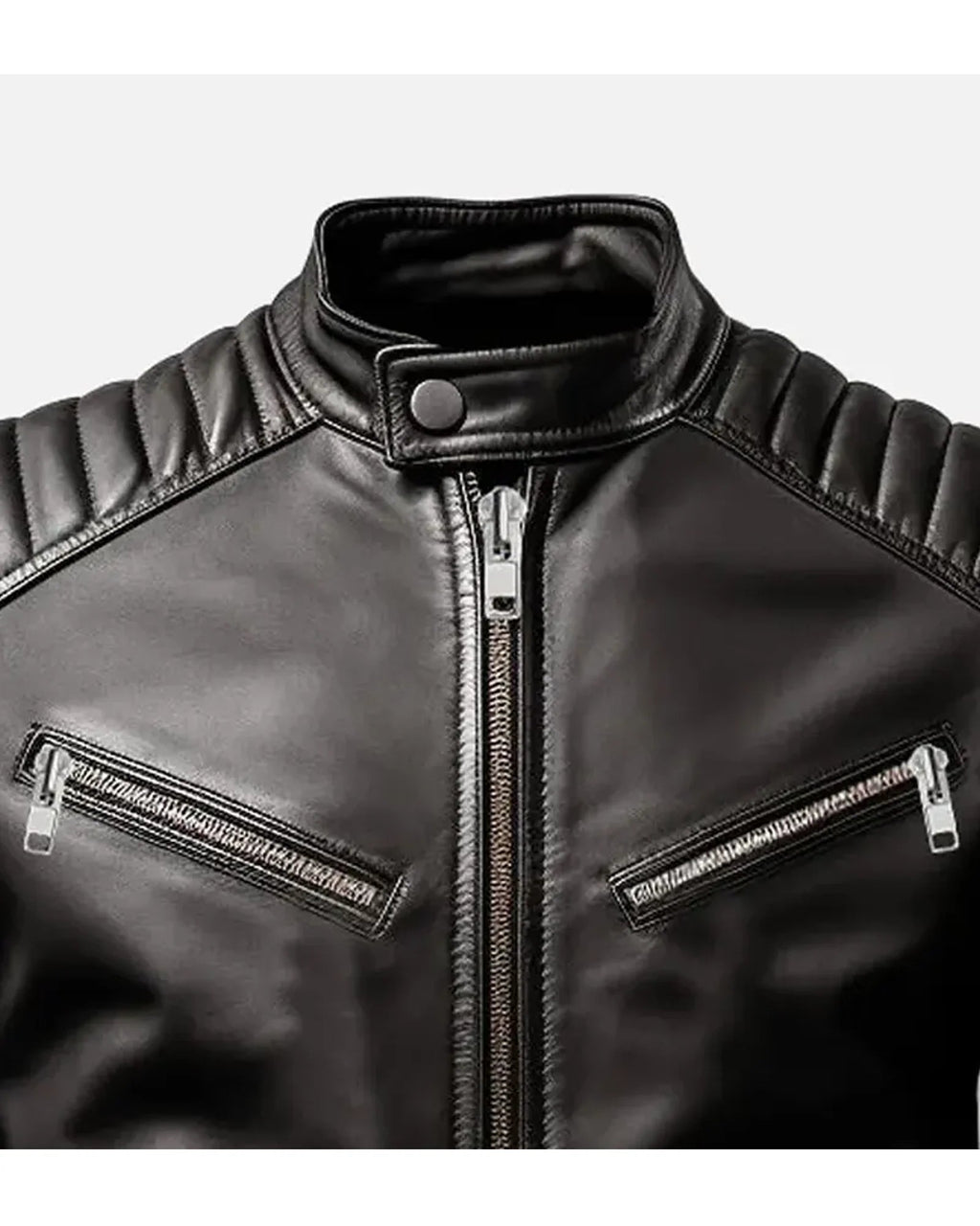 Cafe Racer Biker Jacket