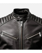 Cafe Racer Biker Jacket