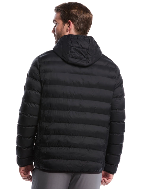 Callaway-Mens-Faux-Down-Puffer-Jacket-Black