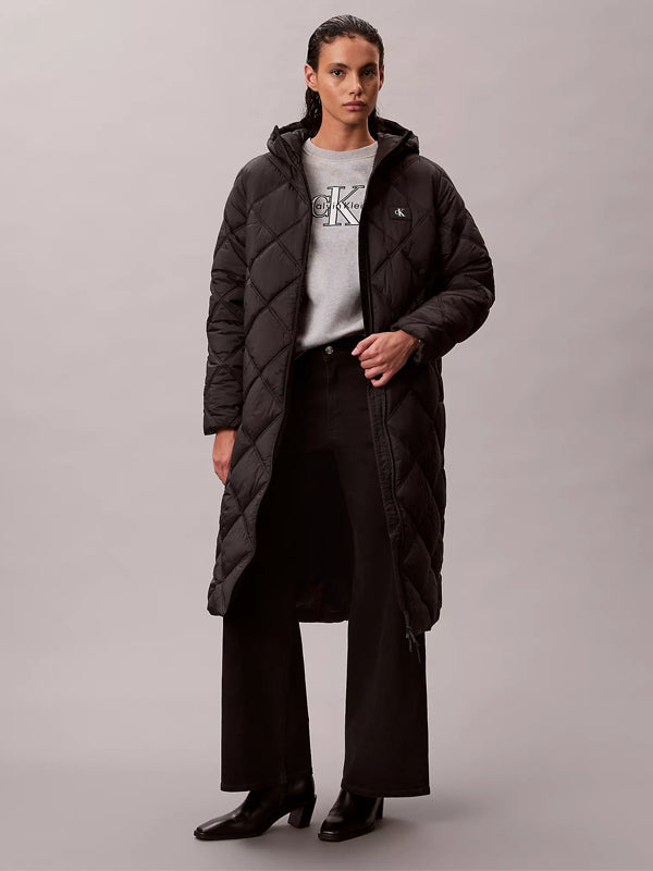 Calvin-Klein-Long-Hooded-Puffer-Jacket-Black