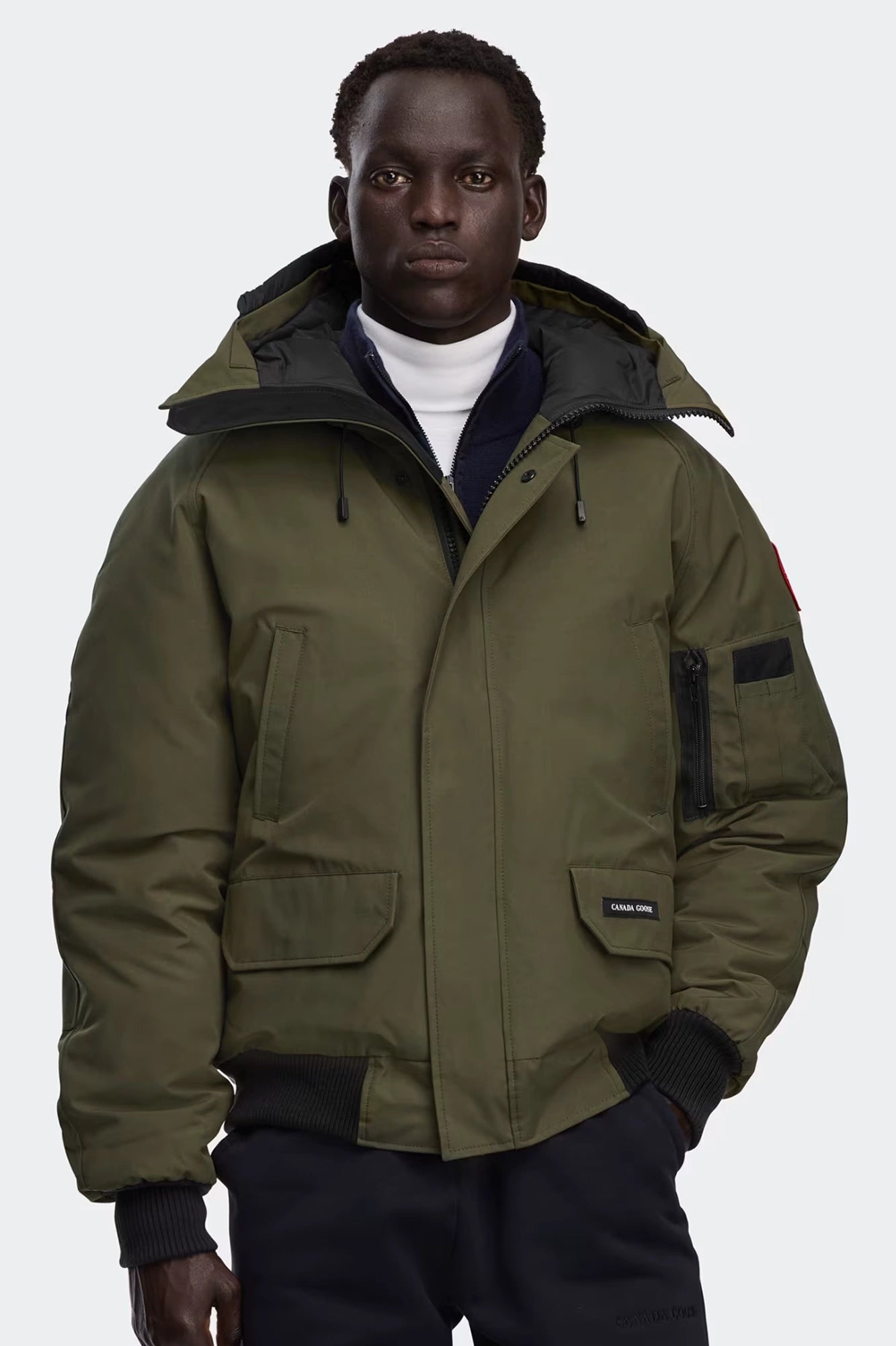 Canada-Goose-Chilliwack-Bomber-Jacket-In-Military-Green