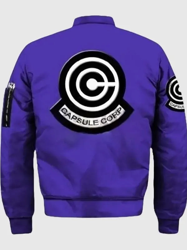 Capsule Corp Jacket Purple
