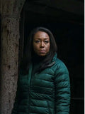   Catherine Weaver The Night Agent  Green Puffer Jacket