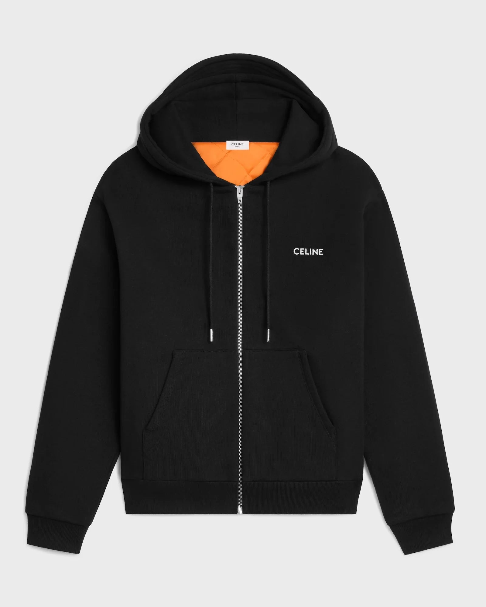Black Celine Hoodie - The Prime Jacket