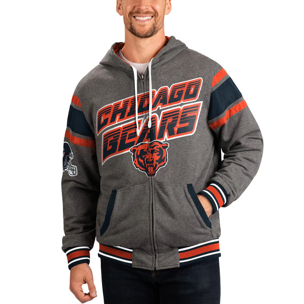 Chicago Bears Zip Up Jacket