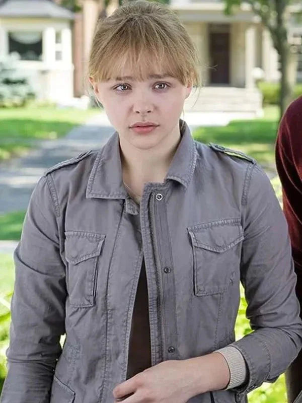 Kick-Ass 2 Chloë Grace Moretz Grey Jacket Zing Apparel