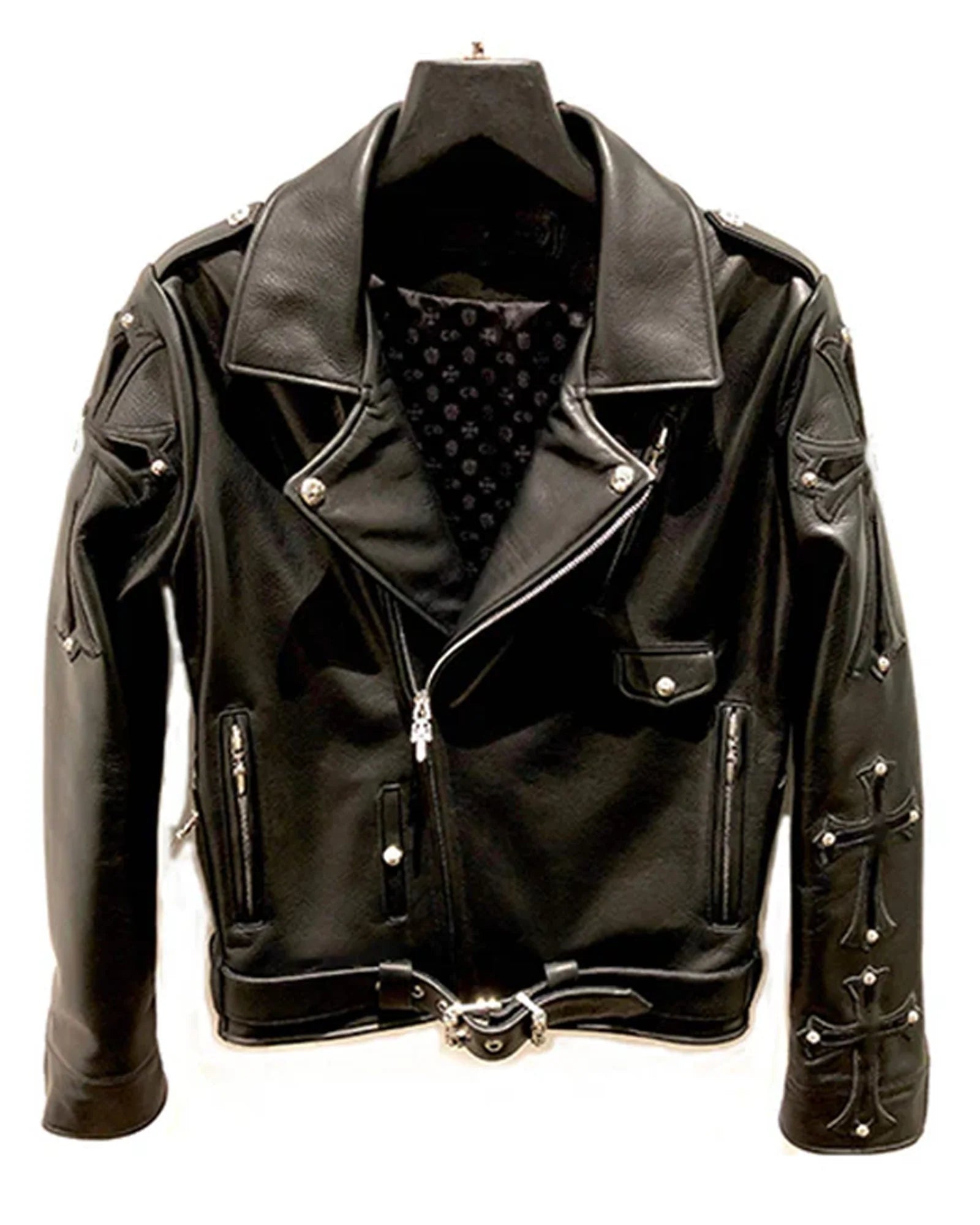 Chrome Hearts Leather Jacket