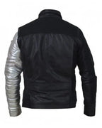 Winter Soldier Civil War Bucky Barnes Leather Jacket