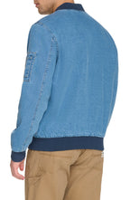 Classic Levi's denim bomber jacket zip-up